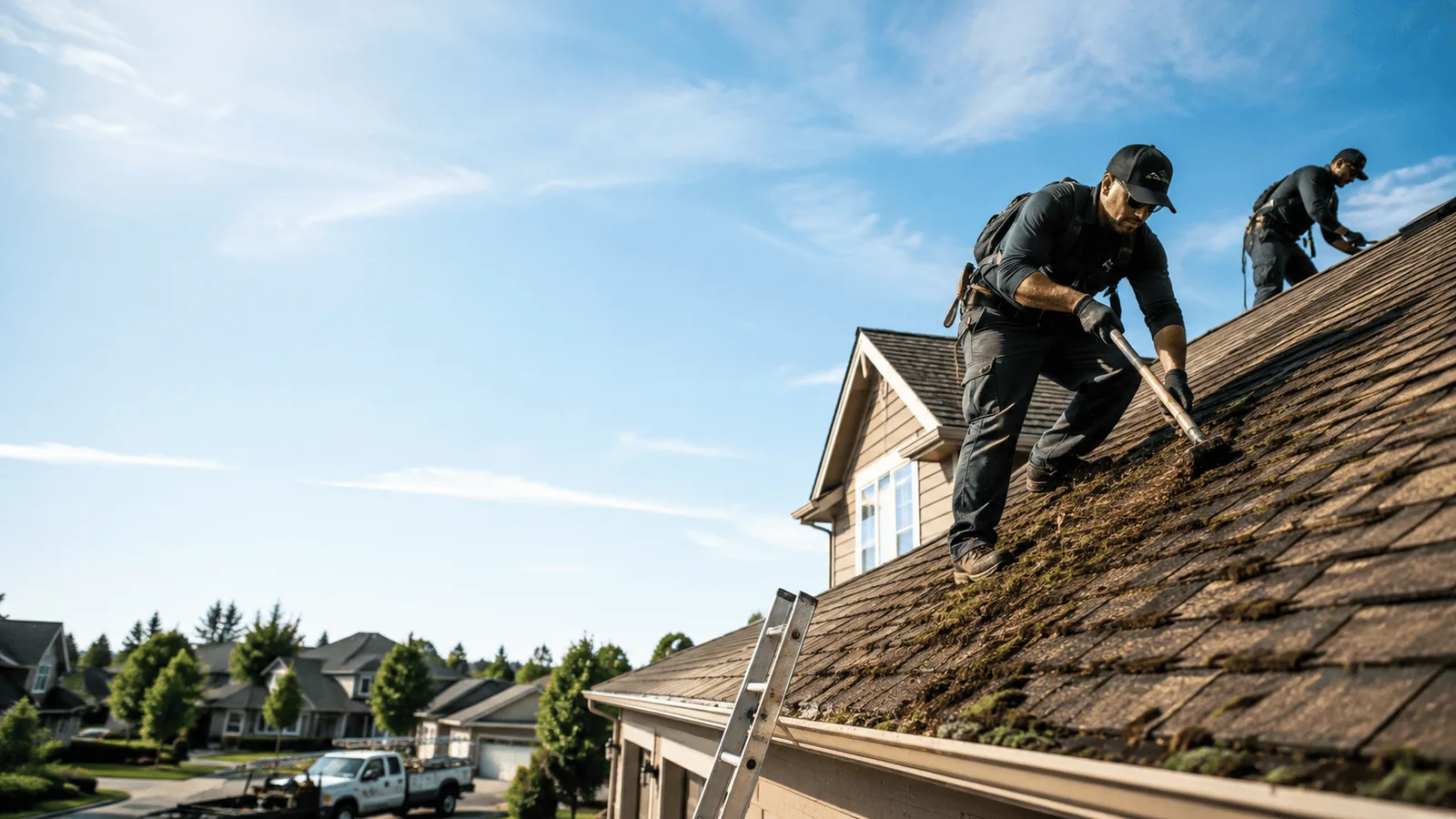 Roof Moss Removal in Steuben, WI near me